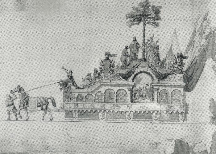 Lier, praalwagen 1865