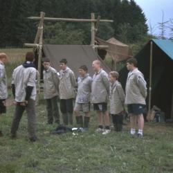 Lille scouts in Graide