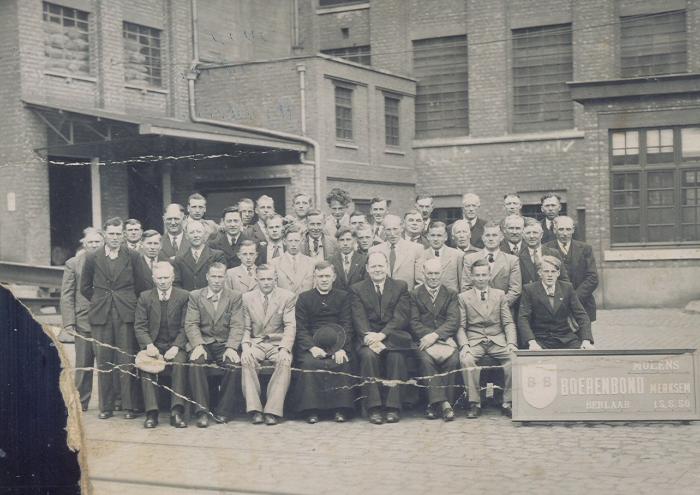 Merksem, Bezoek aan boerenbond, 1950
