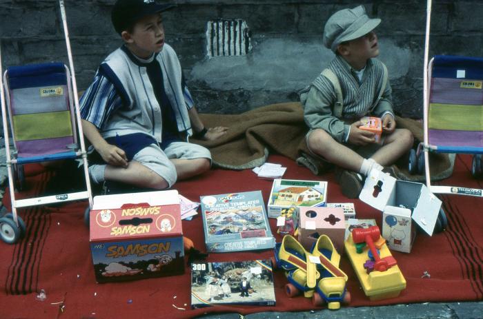 Lier, Begijnhof, rommelmarkt voor kinderen
