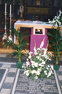 Lier, begrafenis Zuster Agnes