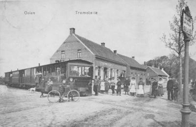 De tram in Olen-Centrum