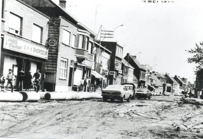 Berlaar, Heraanleg Dorpsstraat, 1978