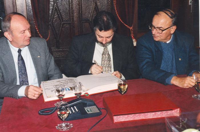 Berlaar, Viering J. Houben, Fr. Dierickx, A. Busschots, 1995