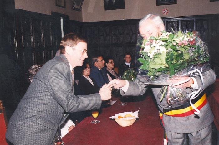 Berlaar, Viering J. Houben, Fr. Dierickx, A. Busschots, 1995