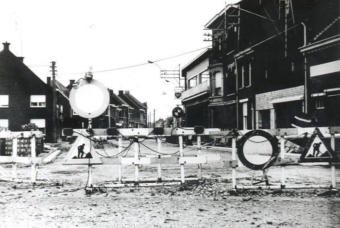 Berlaar, Heraanleg Stationsstraat, 1978