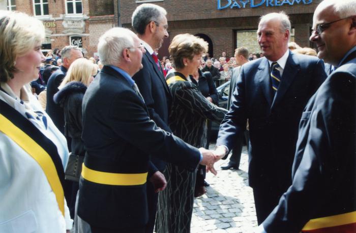 Lier, onthulling gedenkplaat Engelbrektsson