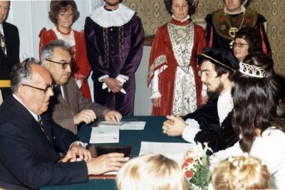 Keizersfeesten, Achter-Olen, Keizer Karel trouwt, 1972