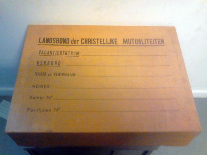 Lier, kartonnen valies C.M.