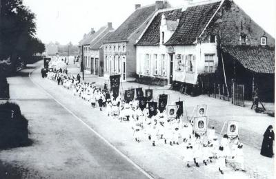 Berlaar, Foto processie 1907