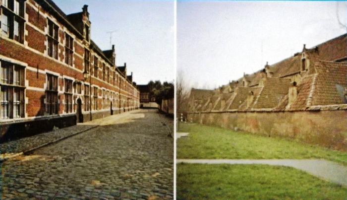Lier, begijnhof,Grachtkant