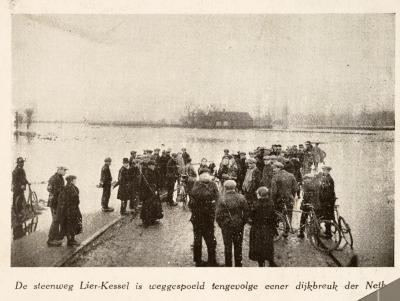 Lier, overstroming 1926