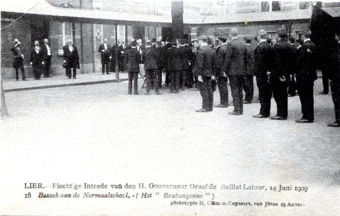 Lier, Intrede van Gouverneur Baillet Latour