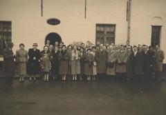 Herentals, kampioenenhuldiging Hikstraat, 1957