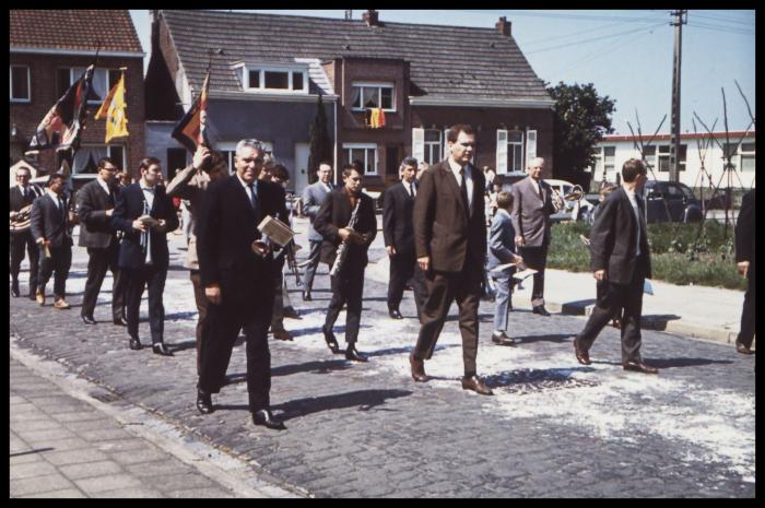 Berlaar, Processie Vijfhoek 1970
