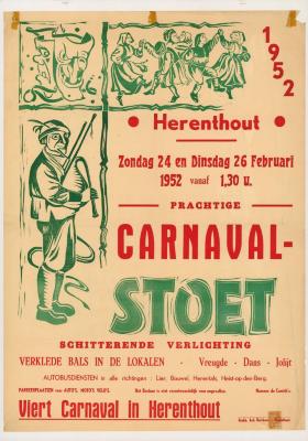 Herenthout, affiche carnaval