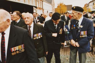 Oud-strijders bezoeken Herentals