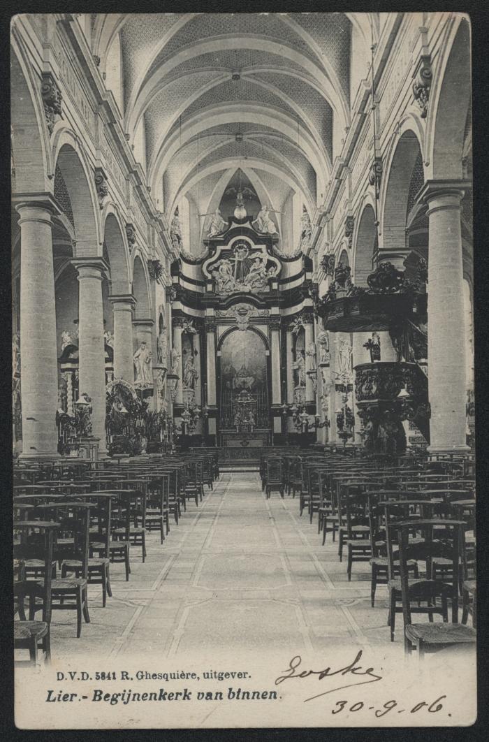 Lier, Sint-Margaretakerk interieur