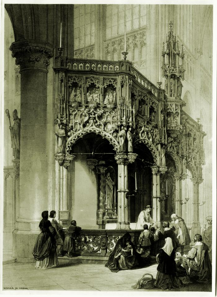 Lier, Sint-Gummaruskerk interieur