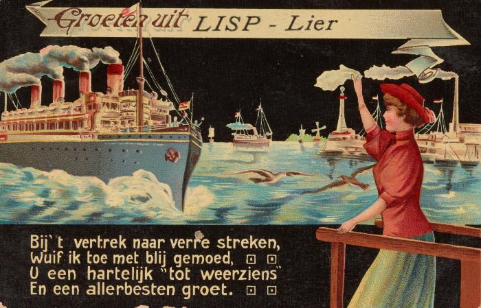 Lier, groetenkaart
