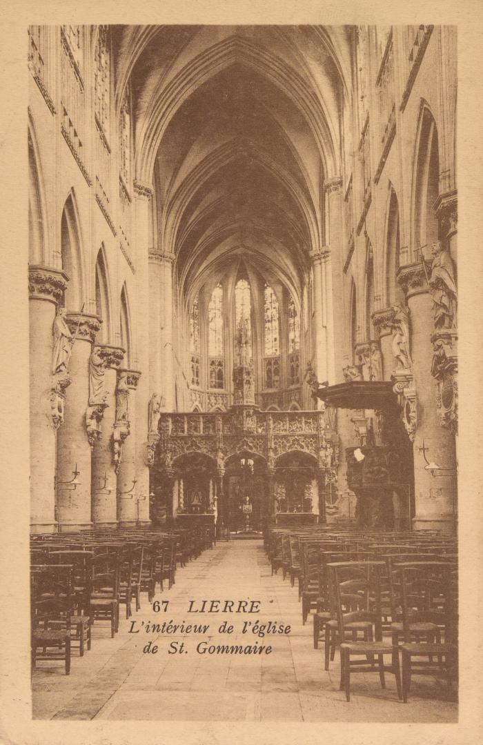 Lier, Sint-Gummaruskerk interieur