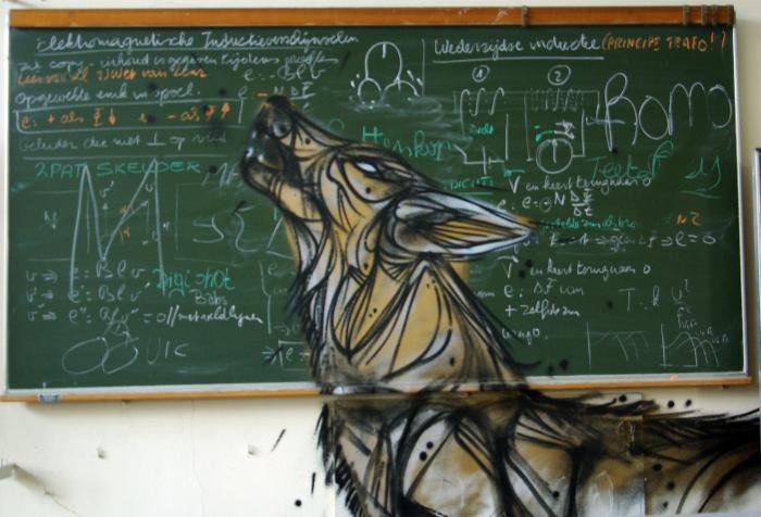 Lier, Rijksnormaalschool Graffitikunst