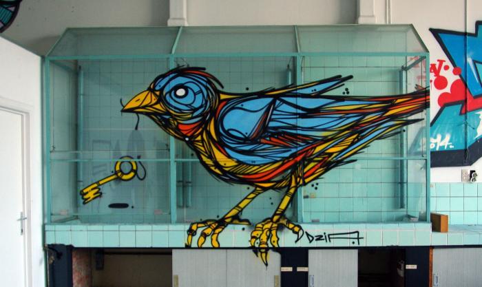 Lier, Rijksnormaalschool Graffitikunst