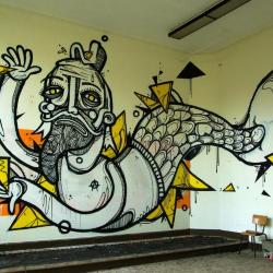 Lier, Rijksnormaalschool Graffitikunst