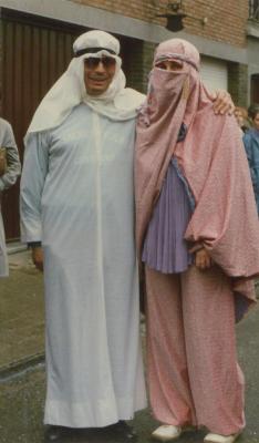 Herenthout, Sjeik en Arabische vrouw