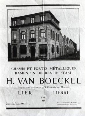 Lier, Van Boeckel Henri