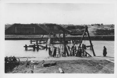 Vernielde brug, Geel-Punt, 18 oktober 1944 (2)