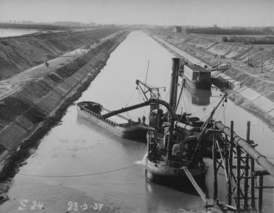 Graafwerken Albertkanaal, 23 september 1938