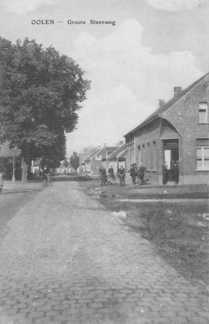 Het marktplein van Olen-Centrum