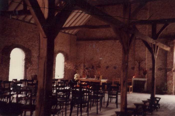 Vorselaar, binnenzicht van de hoeve op Sassenhout.
