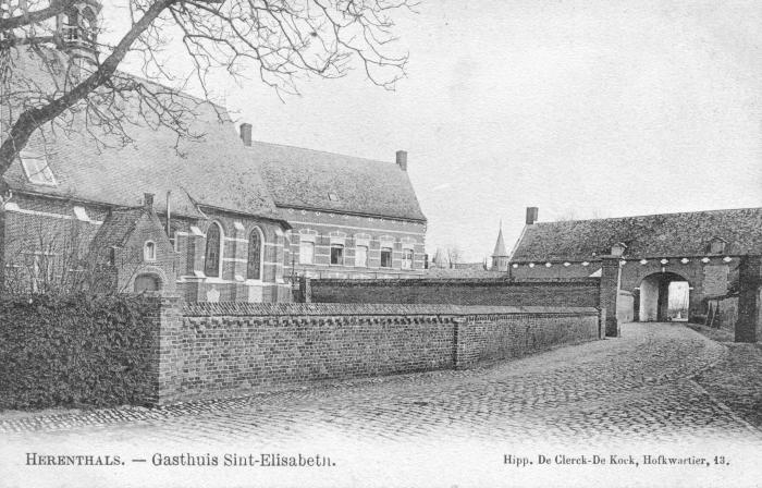 Herentals, Sint-Elisabethgasthuis, begin 20ste eeuw