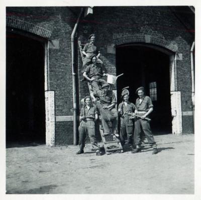 Lier, autorijschool leger