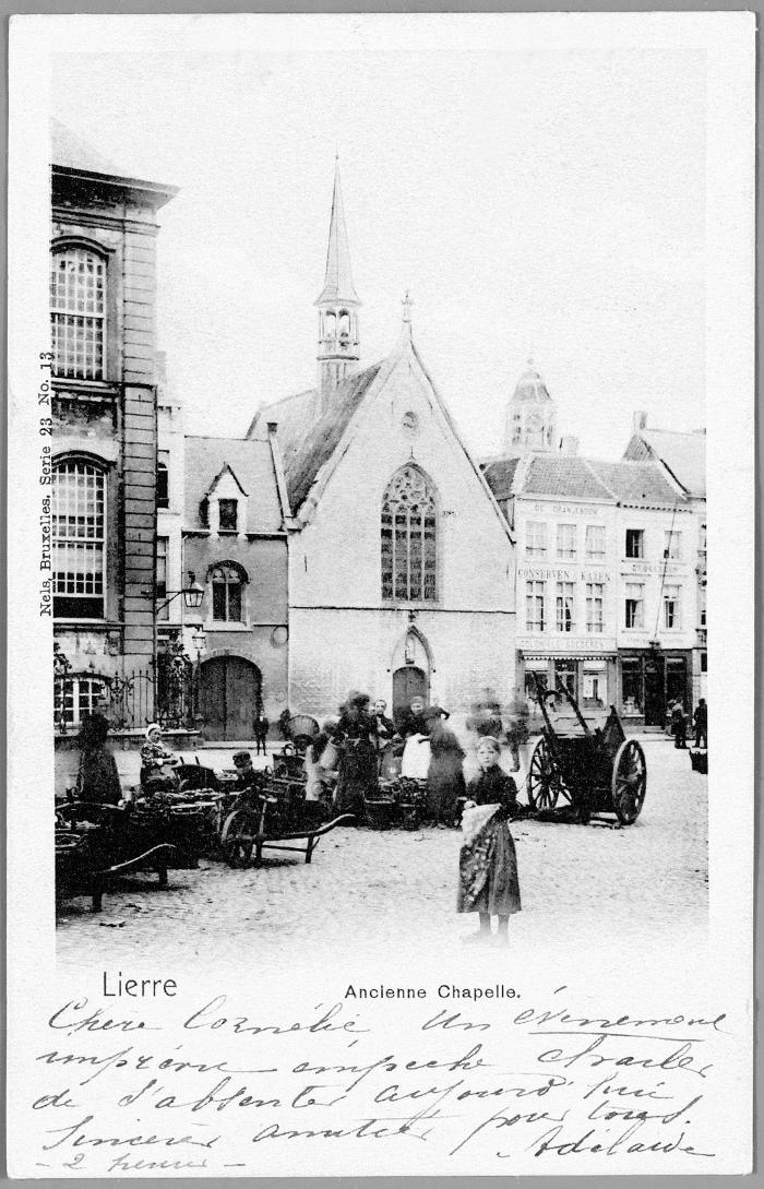 Lier, Sint-Jacobskapel en dagelijkse groentenmarkt