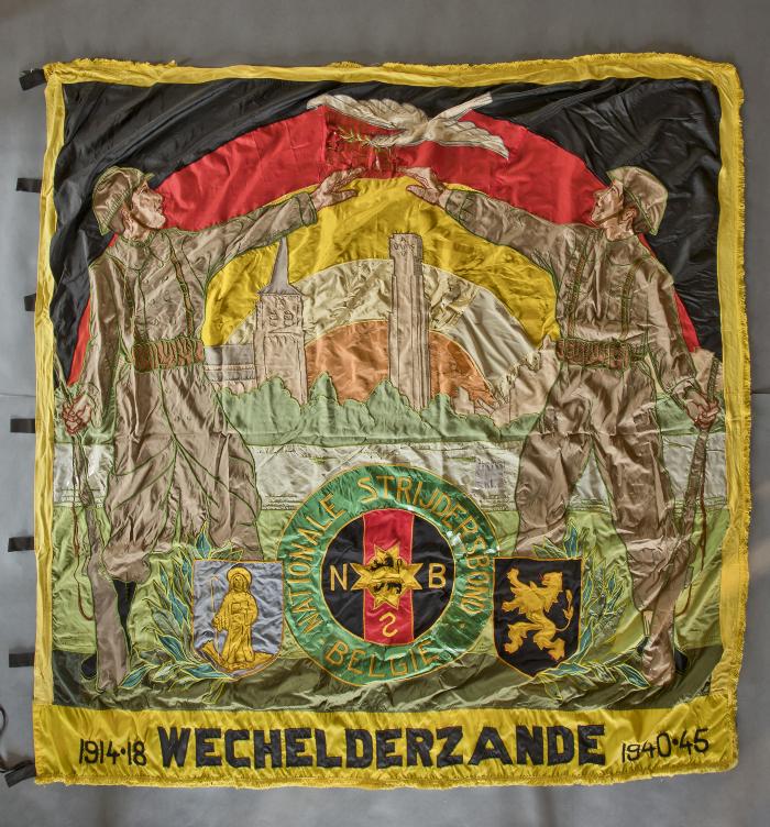 Nationale Strijdersbond België, Wechelderzande, vlag