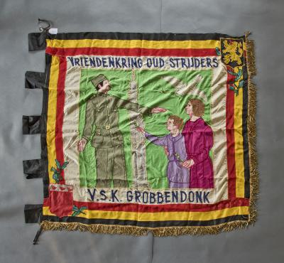 Grobbendonk, vlag Vriendenkring Oud-Strijders
