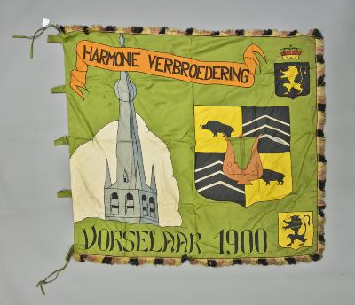 Vorselaar, vlag Koninklijke Harmonie Verbroedering
