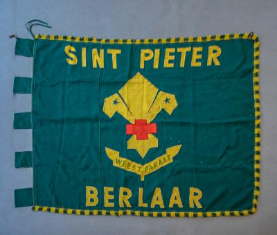 Berlaar, vlag Scouts Sint-Pieter