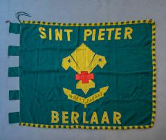 Berlaar, vlag Scouts Sint-Pieter