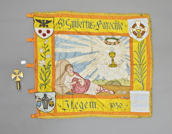 Itegem, vlag Eucharistische Kruistocht