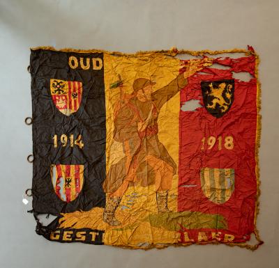 Berlaar, vlag oud-strijders 1914-1918