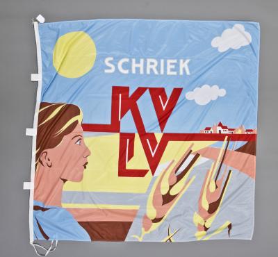 Schriek, vlag KVLV
