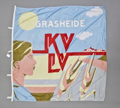 Grasheide, vlag KVLV