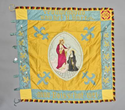 Booischot, vlag Vrouwenbond van het Heilig Hart