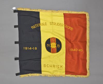 Schriek, vlag NSB