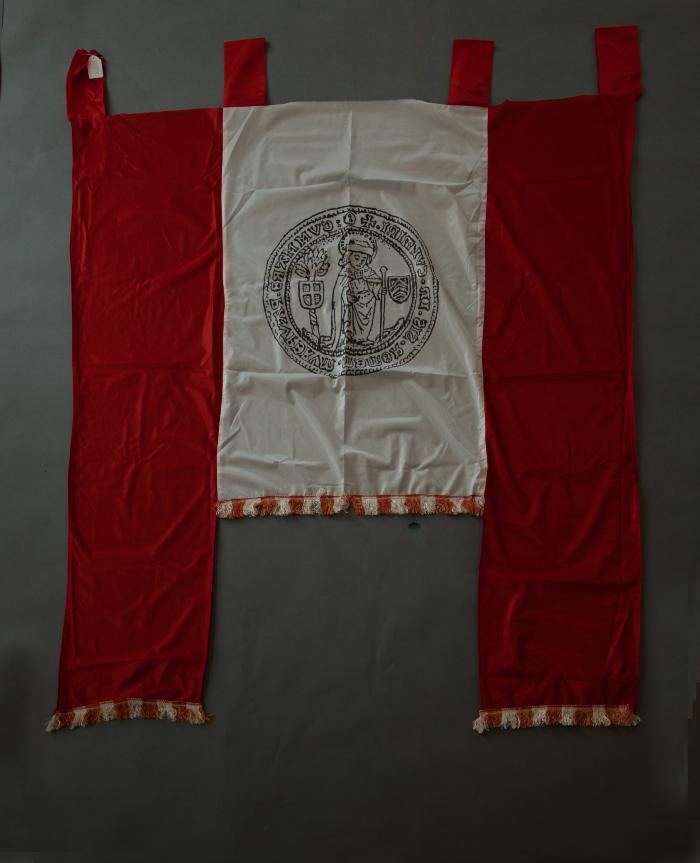 Lier, vlag Sint-Gummarusprocessie 1990