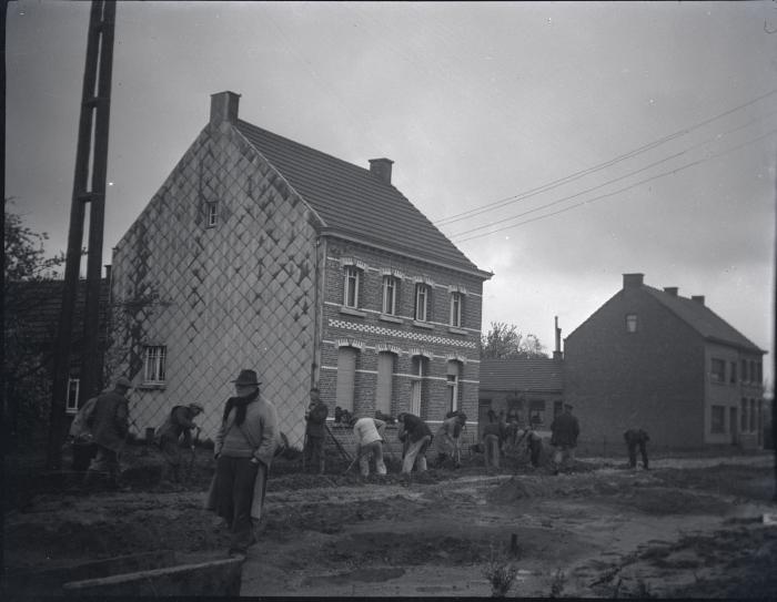 Berlaar, wegenwerken Smidstraat